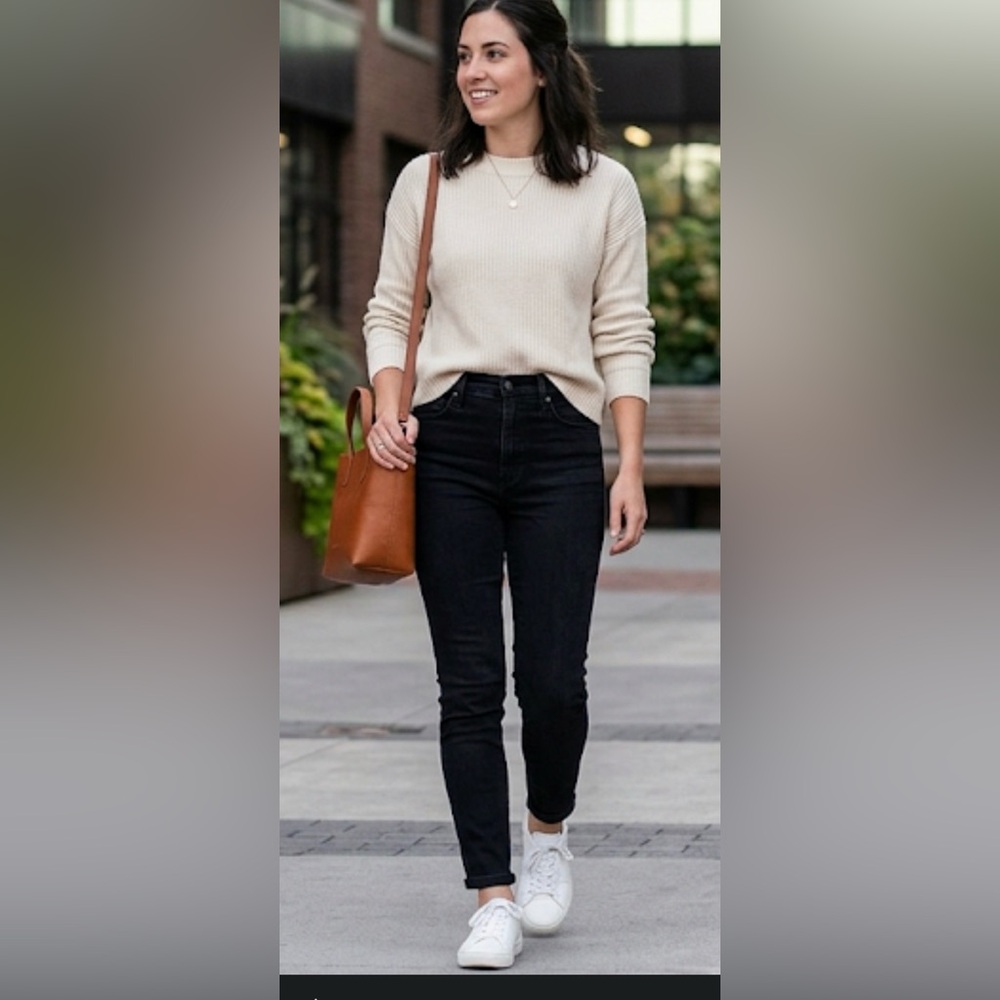 Madewell 9” High Rise Skinny Jeans in Black Size 26
